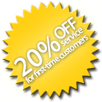 20% Off for First-time Customers